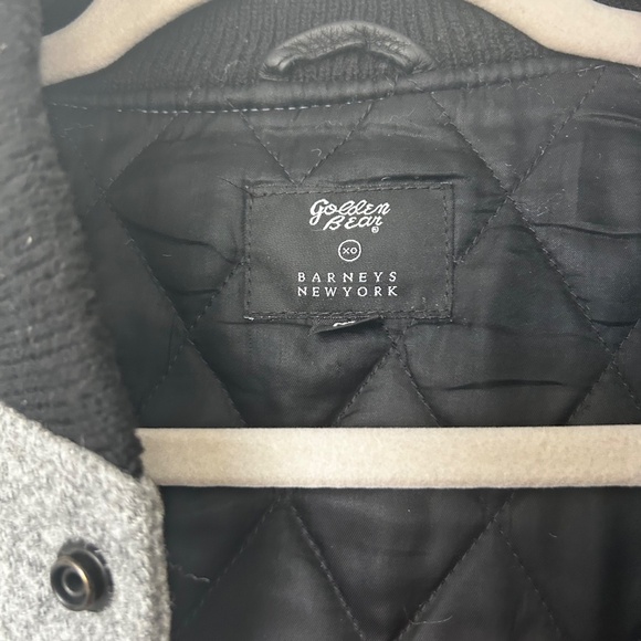 Golden Bear Leather/Wool Varsity Jacket size M - Picture 4 of 7